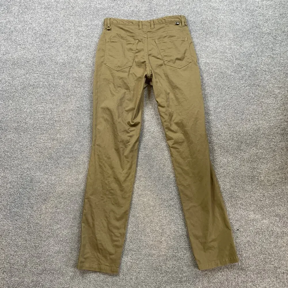 The North Face Pants Mens 30 Moss Green Motion Stretch Cotton Straight Chino